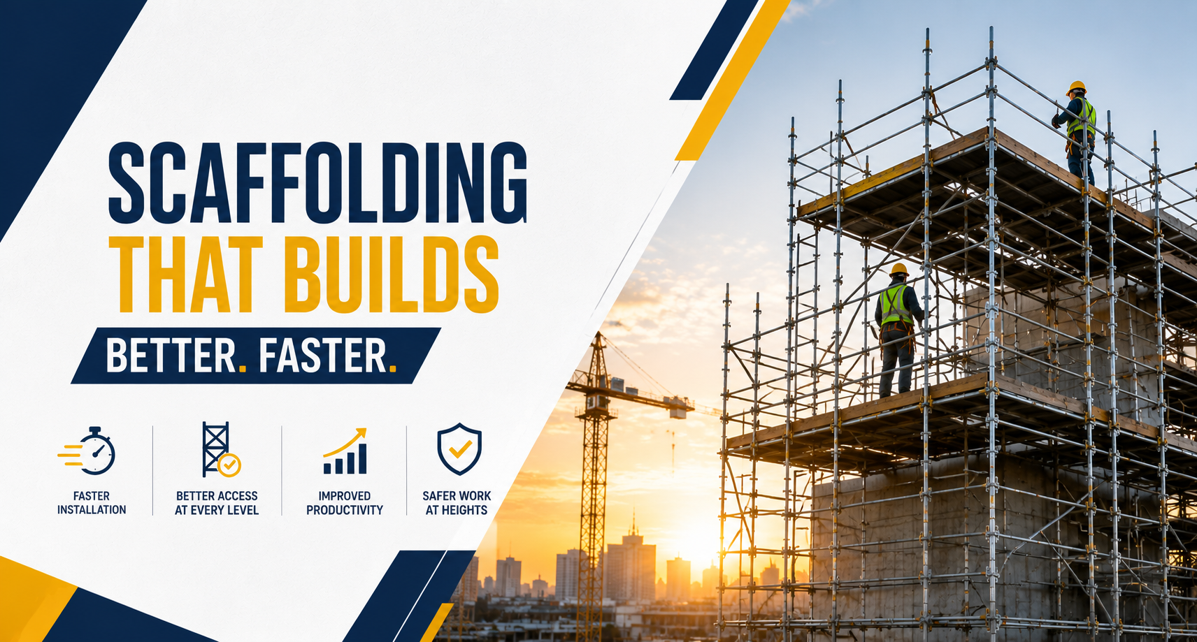 How the Right Scaffolding System Can Speed Up Construction Projects